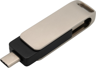 Logotrade ziemassvētku dāvanas foto: Metāla USB zibatmiņa