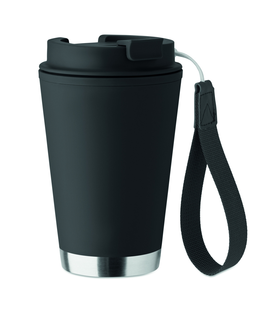 Logotrade ziemassvētku dāvanas foto: Dubultsienu glāze 300ml