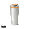 Black+Blum Insulated Travel Tumbler 600ml, oranža