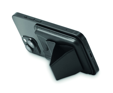 Logotrade Ideja dāvanas foto: Magnētisks PU karšu turētājs