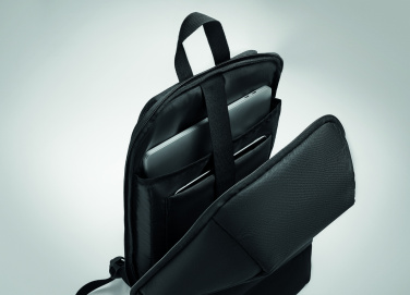 Logotrade Ideja dāvanas foto: 600D RPET mugursomas ratiņi