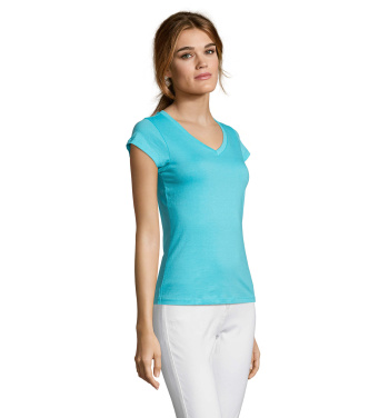 Logotrade Ideja dāvanas foto: MOON WOMEN T-KREKLS 150g