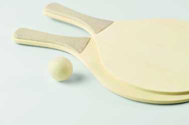 Logotrade logo dāvanas foto: Pludmales rakešu komplekts