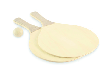 Logotrade logo dāvanas foto: Pludmales rakešu komplekts