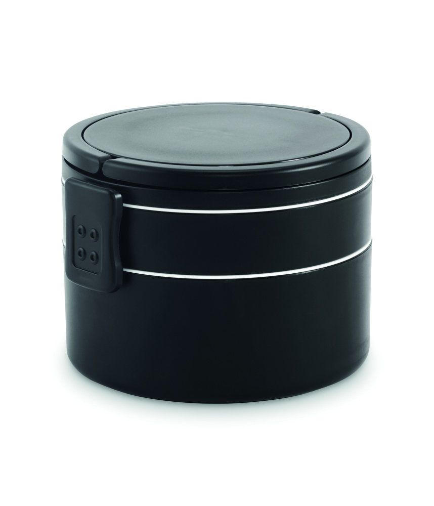 Logotrade Ideja dāvanas foto: Divstāvu pusdienu kaste no PP 950 ml