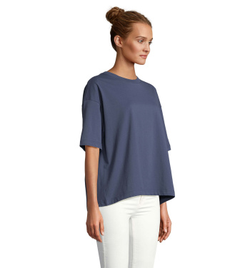 Logotrade korporatīvās dāvanas foto: BOXY WOMEN OVERSIZE T-KREKLS