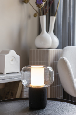 Logotrade dāvanas foto: Lux RCS pārstrādātas plastmasas 10W skaļruņa lampa