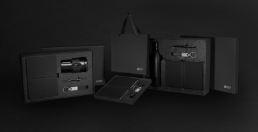 Logotrade biznesa dāvanas foto: Swiss Peak RCS sertificēts luksusa biznesa dāvanu komplekts ar glāzi