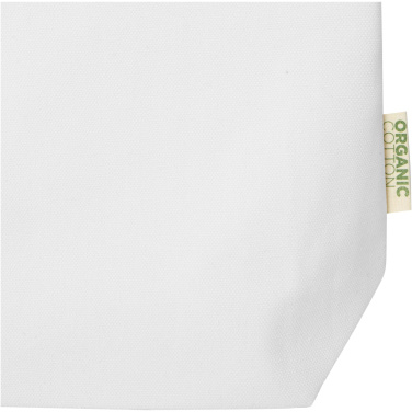 Logotrade logo dāvanas foto: Odisha 180 g/m² OCS organiskā iepirkumu soma ar platu apakšu, 11 l