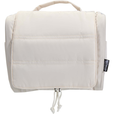 Logotrade logo dāvanas foto: Puffer GRS pārstrādāta piekarināma kosmētikas soma 8L