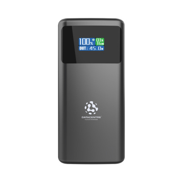 Logotrade korporatīvās dāvanas foto: Quantum RCS īpaši ātra PD45W 10.000mAh pārnēsājamā baterija ar ekrānu
