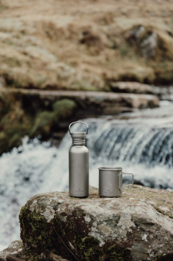 Logotrade biznesa dāvanas foto: Nordic Drift Trail īpaši vieglā titāna ūdens pudele 600 ml