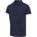 Grafīta 180 g/m² īsroku unisex OCS organiskais polo krekls, Jūras spēki