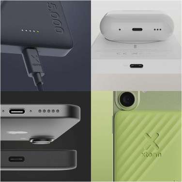 Logotrade logo dāvanas foto: Xtorm Go2 15W 5000 mAh bezvadu pārnēsājamais akumulators