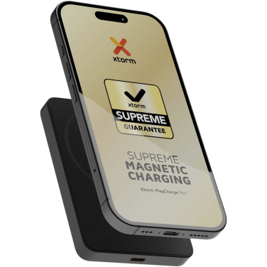 Logotrade korporatīvās dāvanas foto: Xtorm Go2 15W 5000 mAh bezvadu pārnēsājamais akumulators