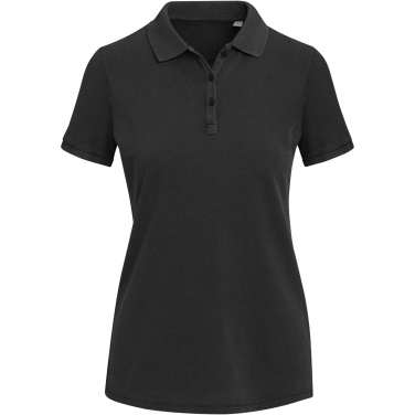 Logotrade dāvanas foto: Calgary 200 g/m2 mazgāts sieviešu polo krekls