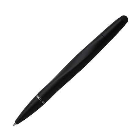 Лого трейд бизнес-подарки фото: Ballpoint pen Torsion Pad Black