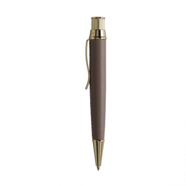 Логотрейд бизнес-подарки картинка: Ballpoint pen Evidence Leather Sandy Pink