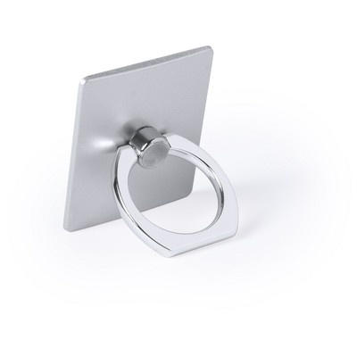 Логотрейд бизнес-подарки картинка: Phone holder, phone stand RU, silver