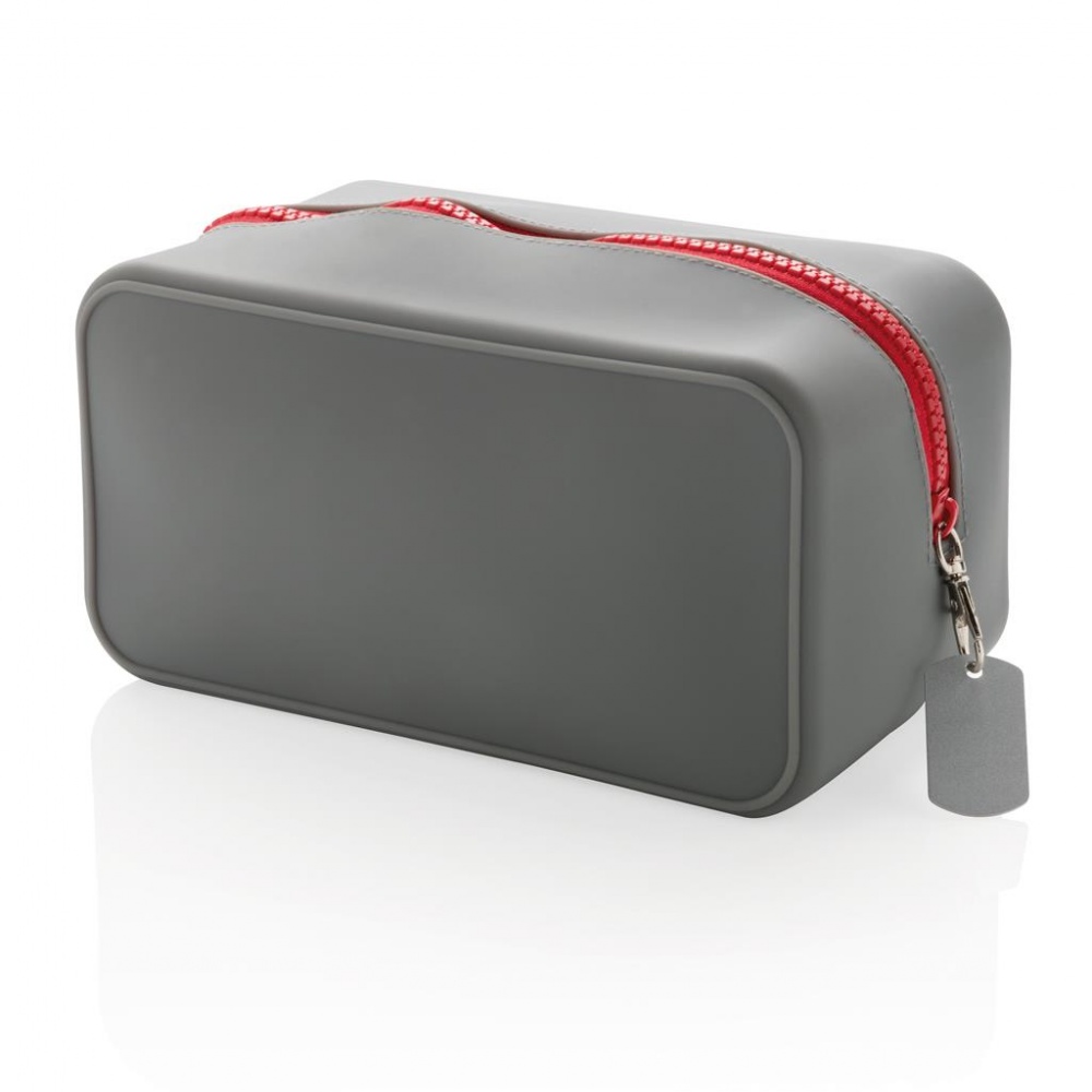 Логотрейд pекламные подарки картинка: Ärikingitus: Leak proof silicon toiletry bag, grey