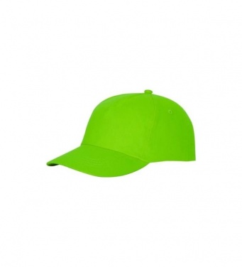 Логотрейд pекламные продукты картинка: Кепка из 5 панелей Feniks, light green