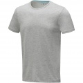 Balfour short sleeve men's organic t-shirt, Серый меланж