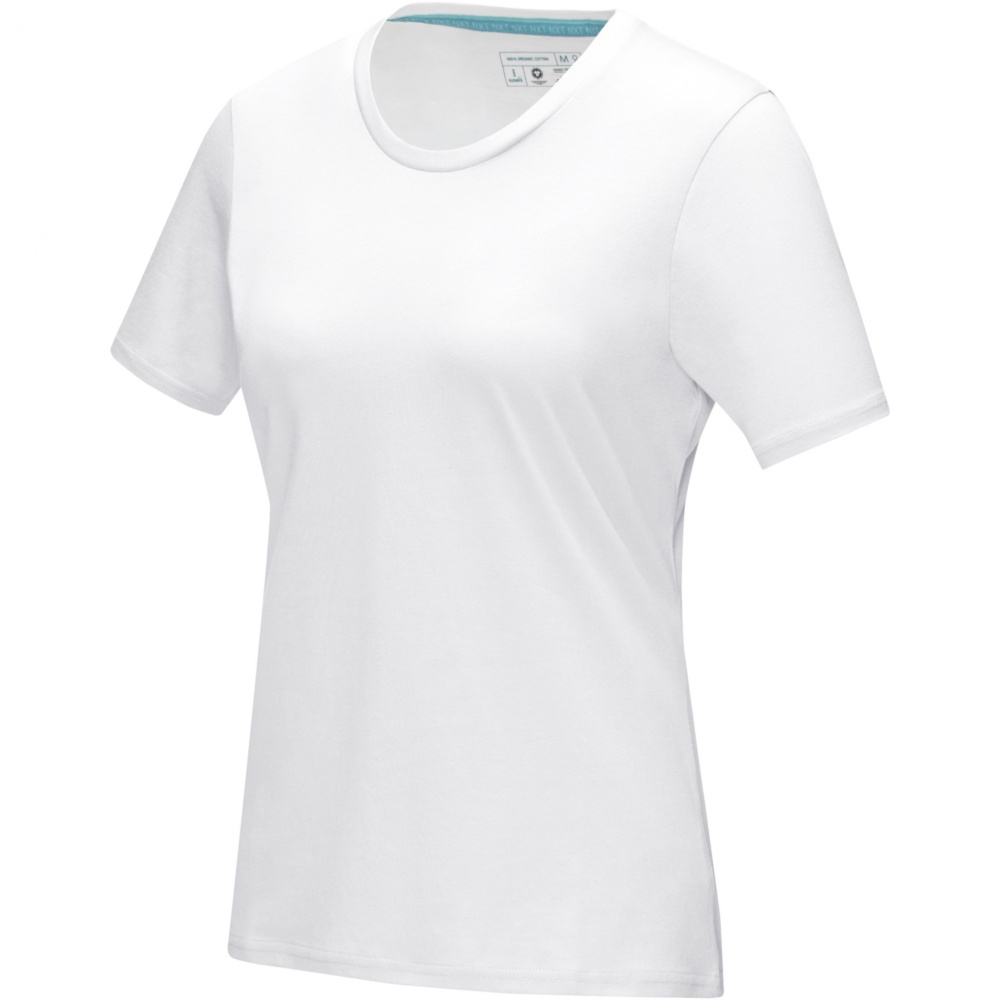 Лого трейд pекламные подарки фото: Azurite short sleeve women’s organic t-shirt