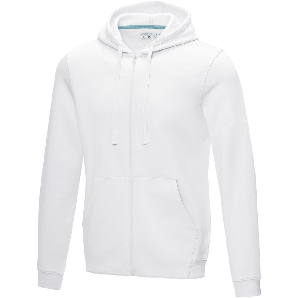 Логотрейд pекламные cувениры картинка: Ruby men’s organic recycled full zip hoodie