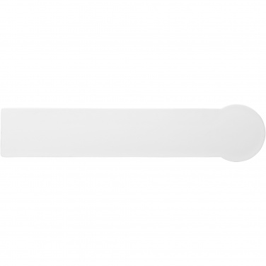 Логотрейд pекламные подарки картинка: Линейка из переработанной пластмассы Tait длиной 15 см в формекруга 