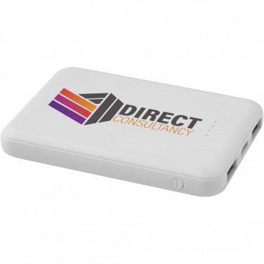 Лого трейд pекламные cувениры фото: Asama портативное зарядное устройство Type-C из переработанной пластмассы емкостью 5000 мАч