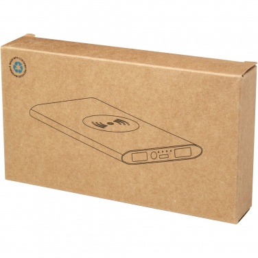 Лого трейд pекламные cувениры фото: Juice портативное зарядное устройство Type-C из переработанного алюминия емкостью 8000 мАч