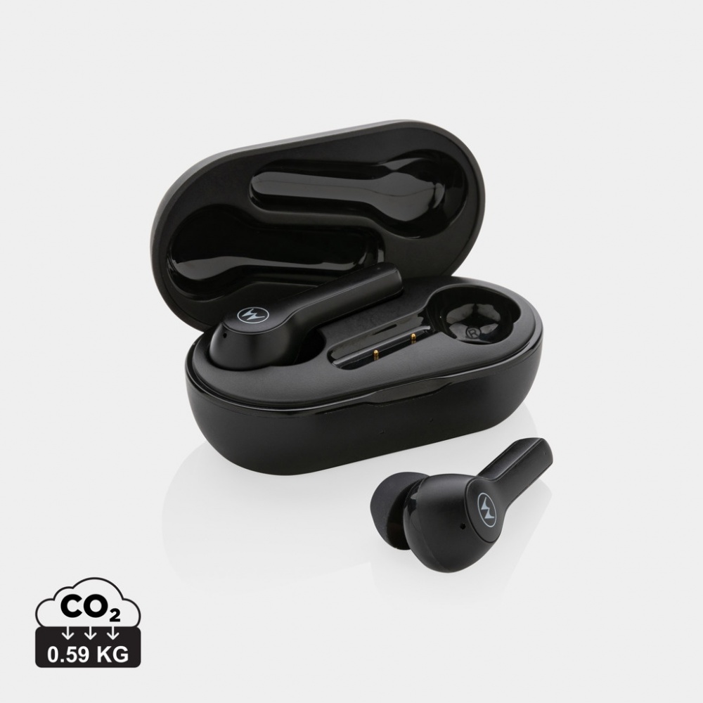 Лого трейд pекламные продукты фото: Motorola IPX5 TWS MOTO buds 85