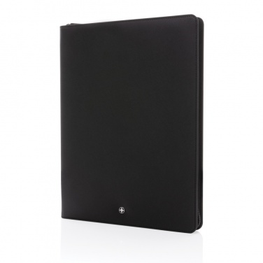 Логотрейд pекламные подарки картинка: Портфель Swiss Peak Heritage RCS rPU A4 с застежкой-молнией