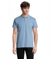 SPRING II MEN Polo 210g, Небесно-голубой Пике