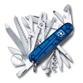 Нож карманный SwissChampпрозрачный Victorinox, синий