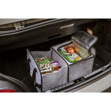 Лого трейд бизнес-подарки фото: Сумка-холодильник Trunk GRS RPET Felt Organiser