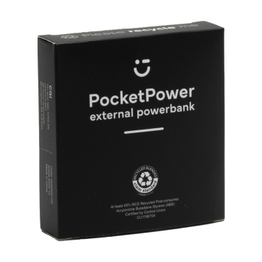 Логотрейд pекламные продукты картинка: PocketPower 5000 RCS Переработанный внешний аккумулятор