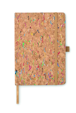 Логотрейд pекламные cувениры картинка: A5 cork coloured notebook