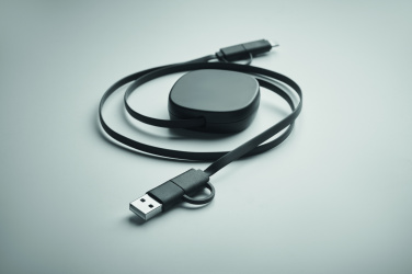 Лого трейд pекламные подарки фото: 60W retractable charging cable