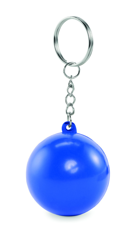 Логотрейд pекламные продукты картинка: PU ball shape key ring