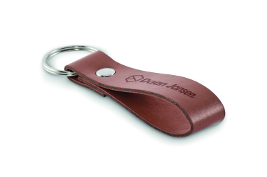 Лого трейд pекламные cувениры фото: PU loop key ring