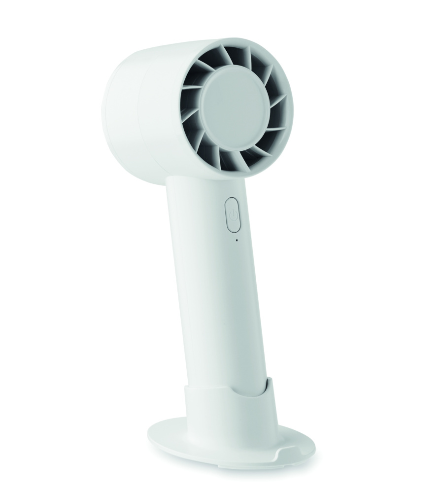 Лого трейд pекламные подарки фото: Small portable fan 2000 mAh