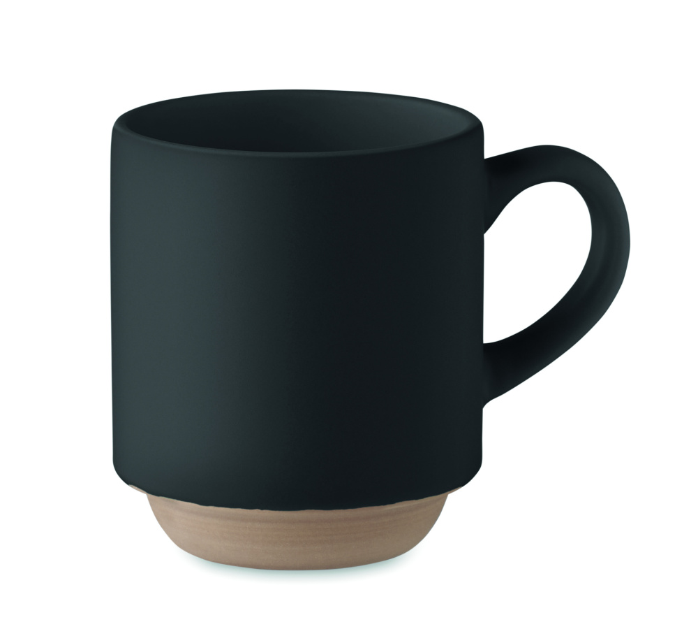 Логотрейд бизнес-подарки картинка: Ceramic stackable mug 170 ml