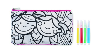 Логотрейд pекламные продукты картинка: Pencil case with markers