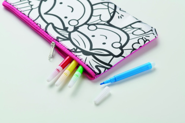 Лого трейд pекламные подарки фото: Pencil case with markers