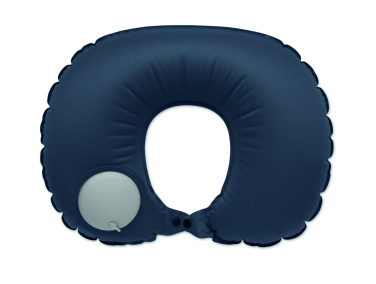 Лого трейд бизнес-подарки фото: Fast inflatable travel pillow