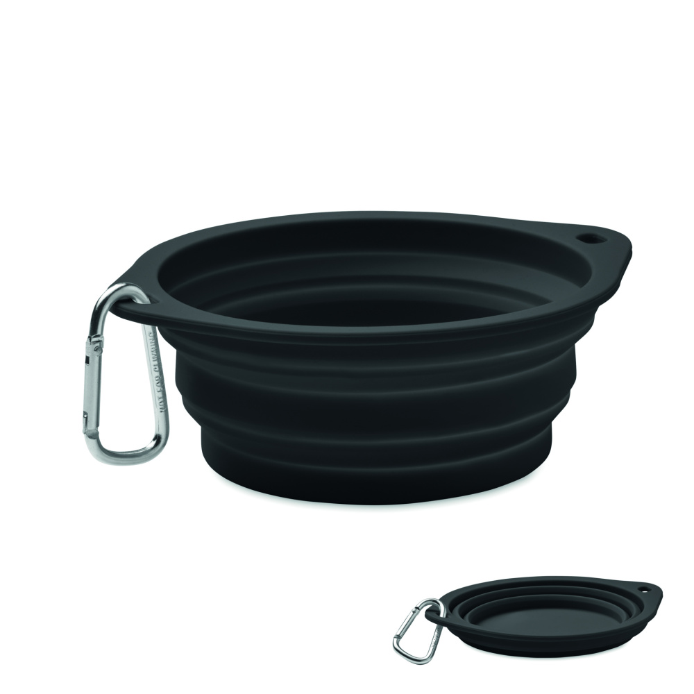 Логотрейд pекламные продукты картинка: Portable pet bowl 350 ml