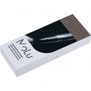 Лого трейд pекламные cувениры фото: Латунный шарик-роллер MoLu Praia Grande