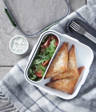 Логотрейд pекламные продукты картинка: Черный+Blum Ланч-бокс Оригинал