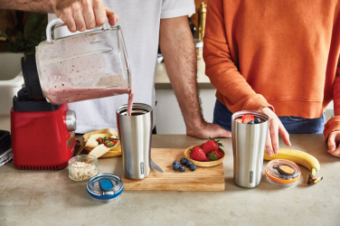 Логотрейд pекламные продукты картинка: Черный+Blum термостакан для путешествий 600 мл